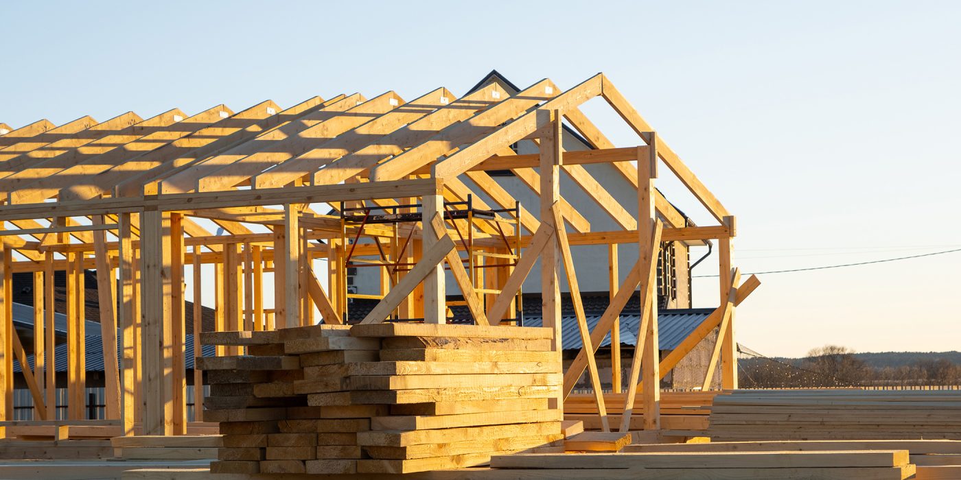 Construction maison ossature bois au Pays Basque - P&M Charpente