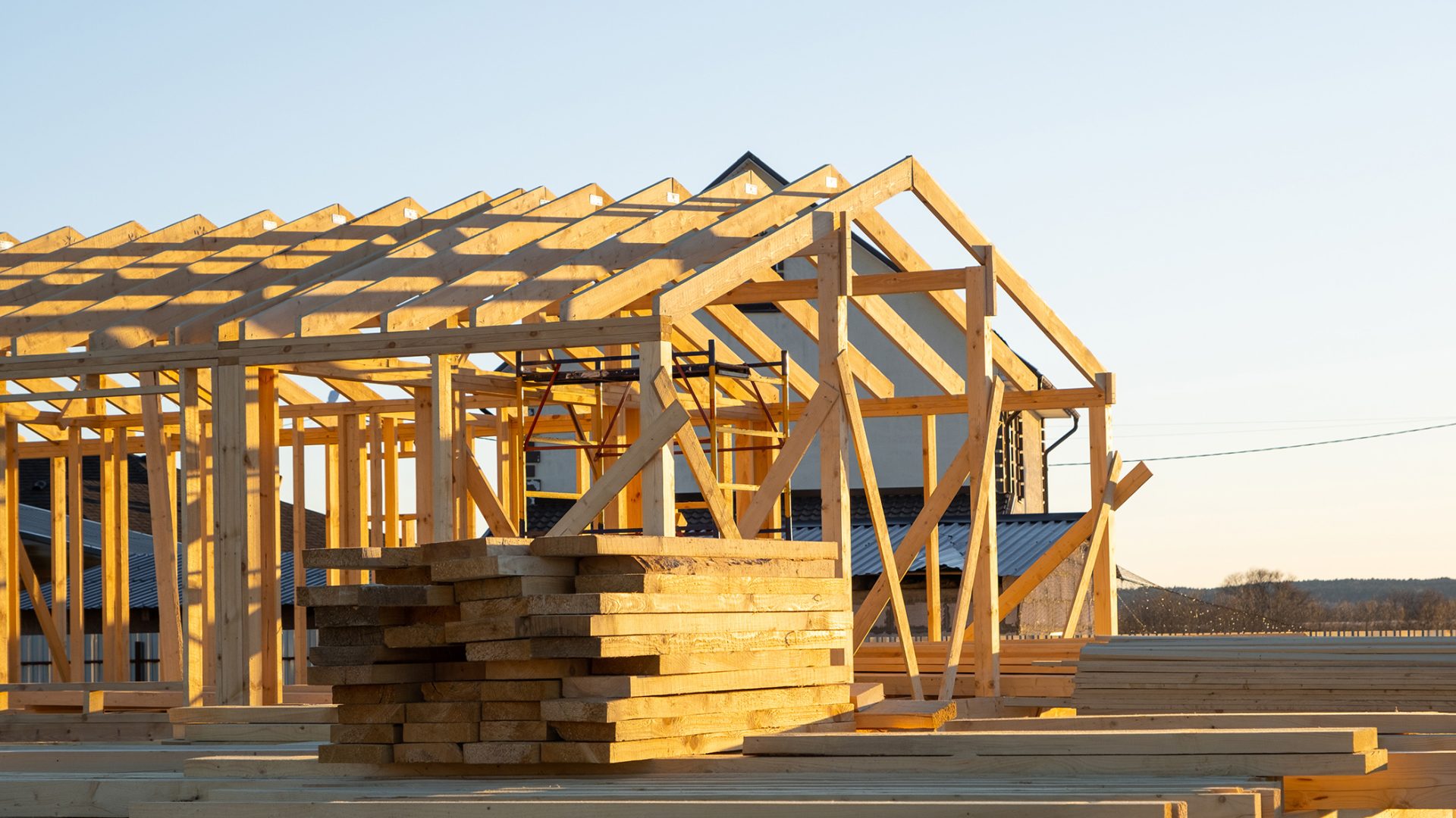 Construction maison ossature bois au Pays Basque - P&M Charpente