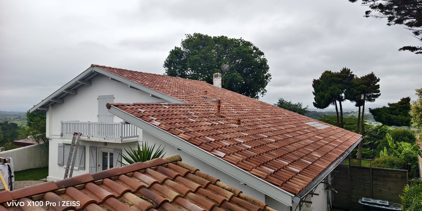 Rénovation de toiture au Pays Basque - P&M Charpente Hasparren