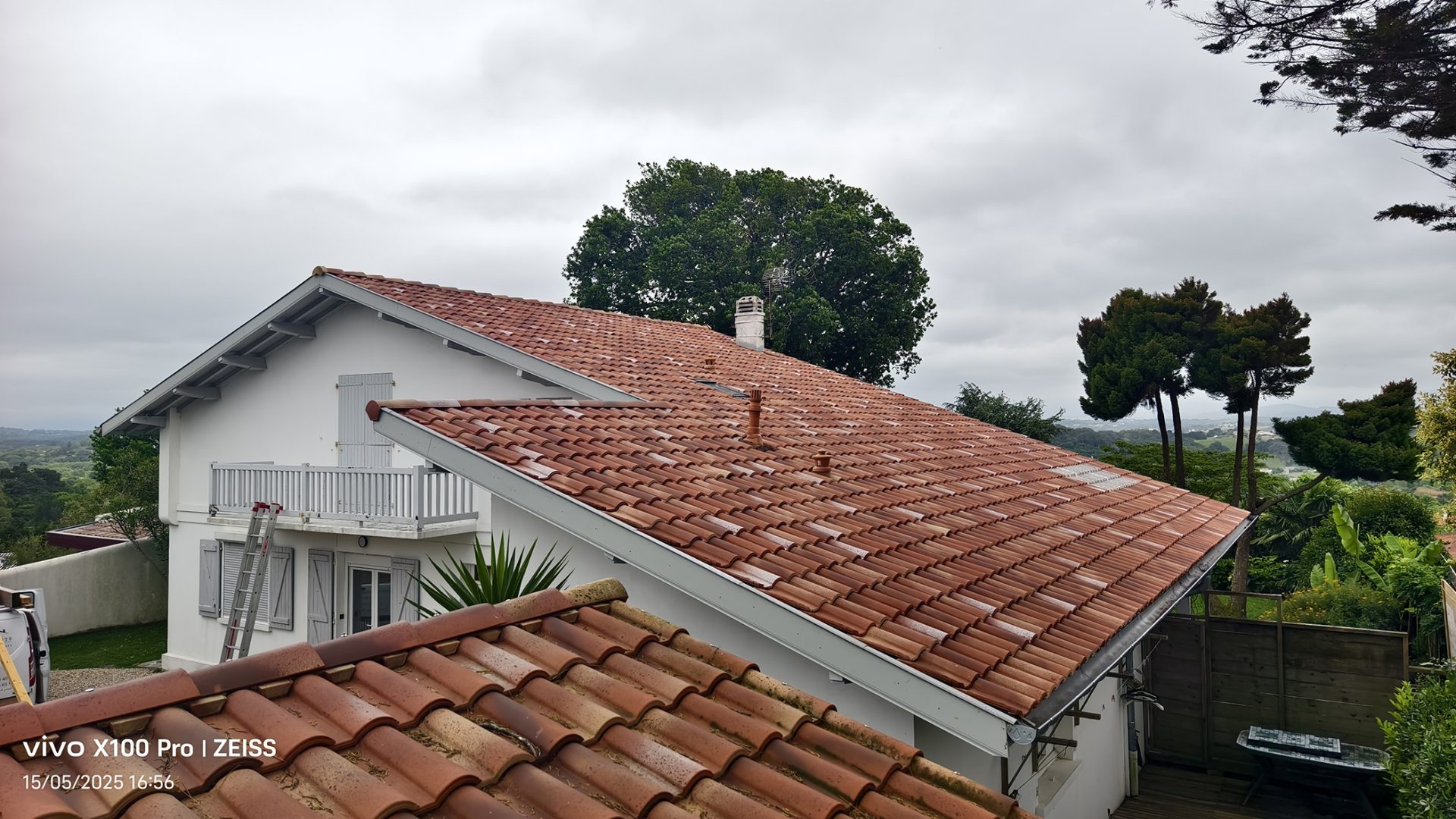 Rénovation de toiture au Pays Basque - P&M Charpente Hasparren